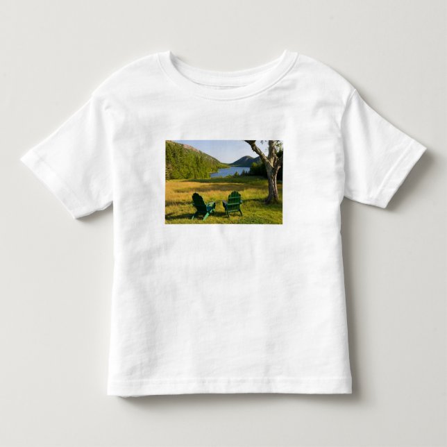 The Adirondack Chairs on the lawn of the Jordan Toddler T-Shirt (Front)