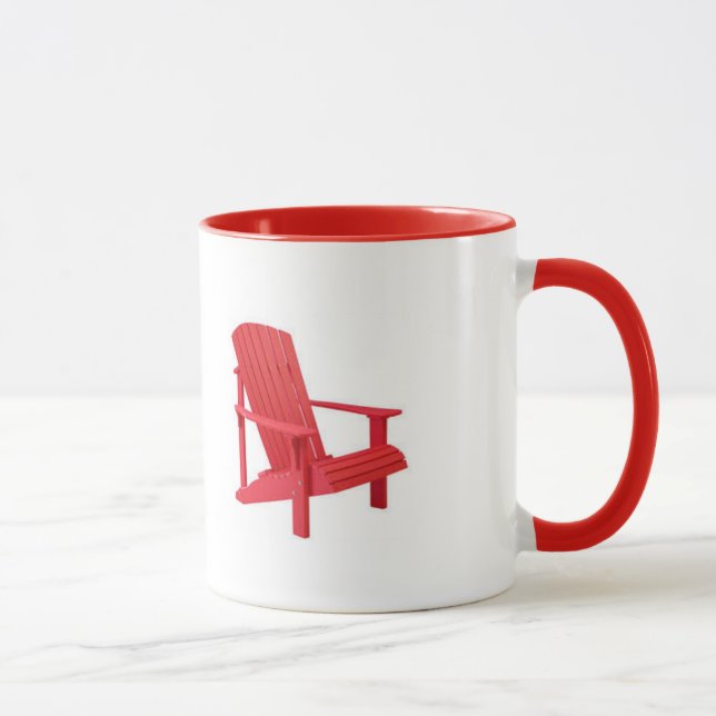The Adirondacks are Calling - Adirondack Chair Mug (Right)