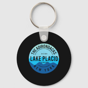 The Adirondacks Lake Placid New York Skiing Snowbo Key Ring