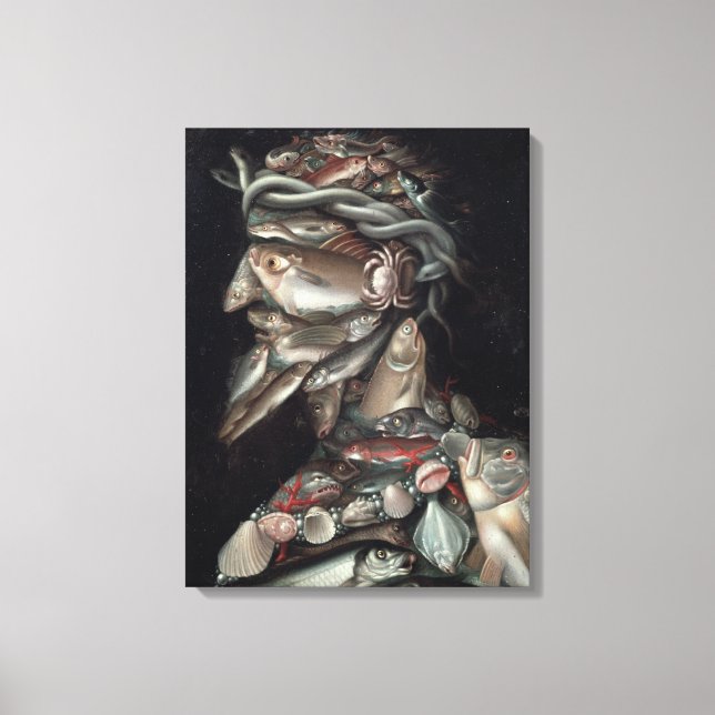 The Admiral Canvas Print (Front)