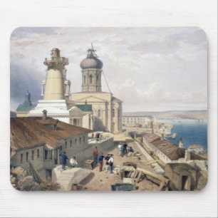 The Admiralty, Sebastopol, plate from 'The Seat of Mouse Pad