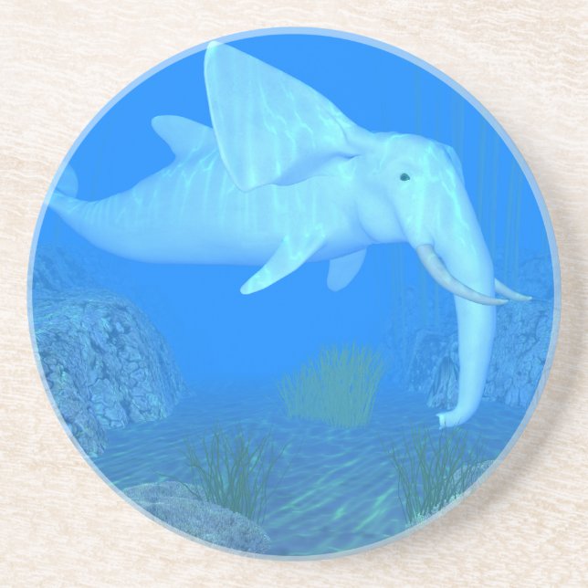 The Adorable Whalphant Coaster (Front)