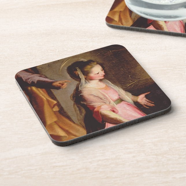 The Adoration of the Child, 1597 Coaster (Left Side)