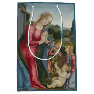 The Adoration of the Christ Child - Frediani Medium Gift Bag