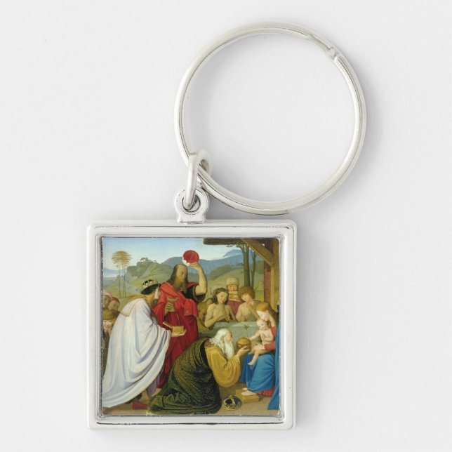 The Adoration of the Kings, 1813 Key Ring (Front)