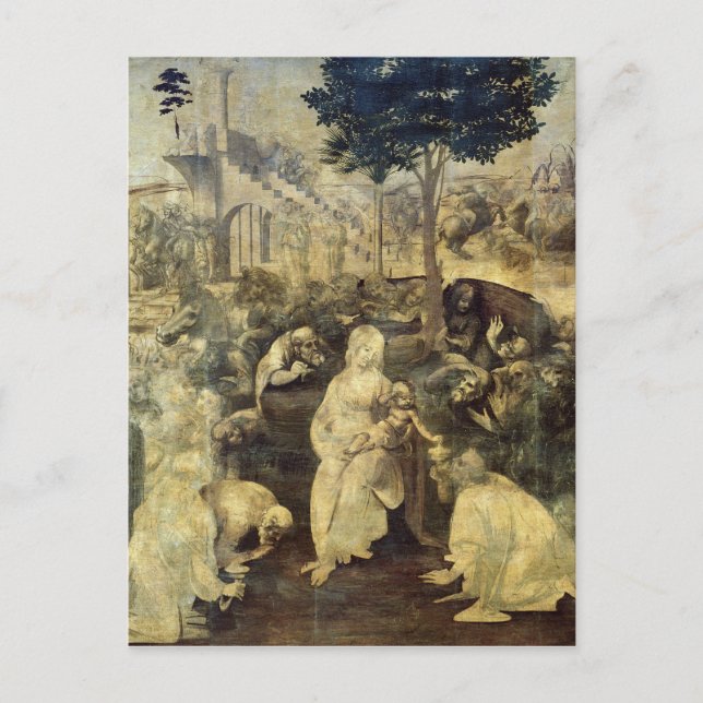 The Adoration of the Magi, 1481-2 Postcard (Front)
