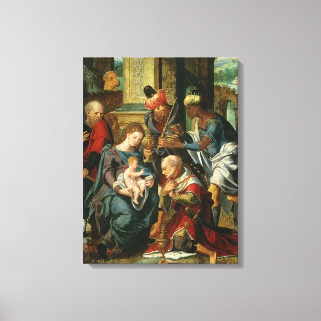 The Adoration of the Magi, 1530 Canvas Print (Front)