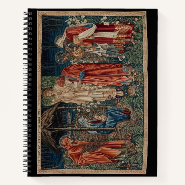 The Adoration of the Magi (by Edward Burne-Jones) Notebook (Front)