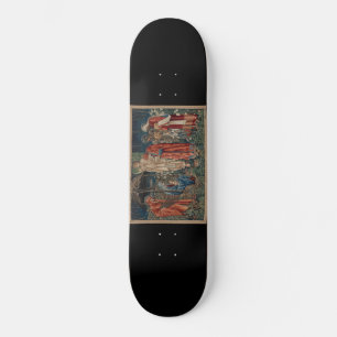 The Adoration of the Magi (by Edward Burne-Jones) Skateboard