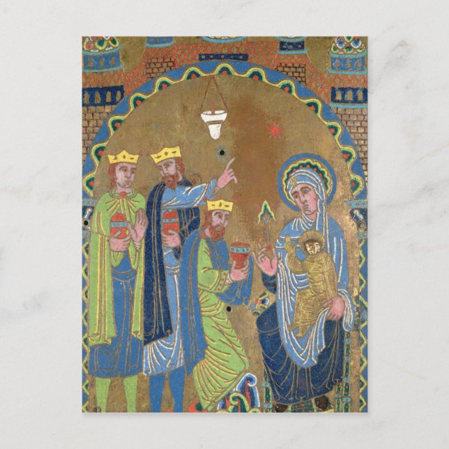 The Adoration of the Magi, c.1189 Postcard (Front)