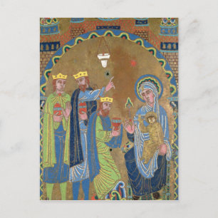 The Adoration of the Magi, c.1189 Postcard