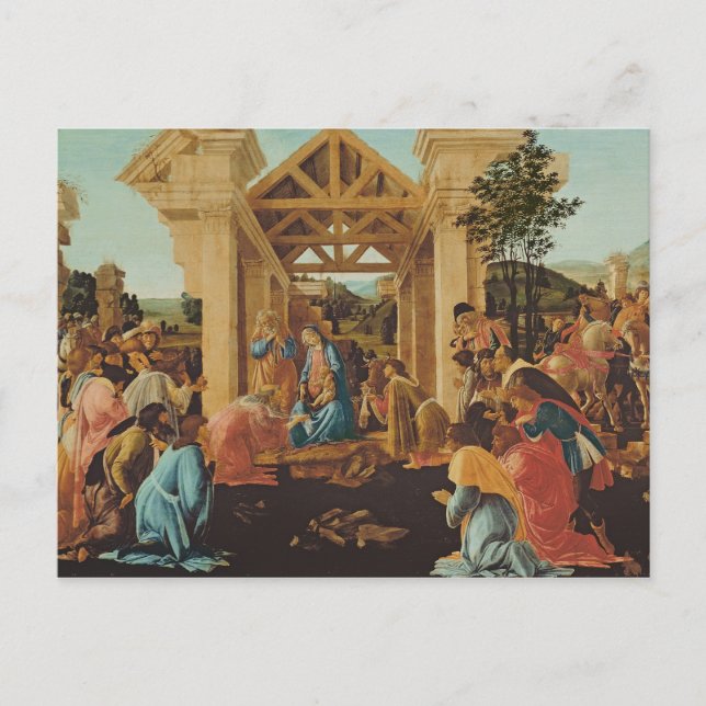 The Adoration of the Magi, c.1478-82 Postcard (Front)