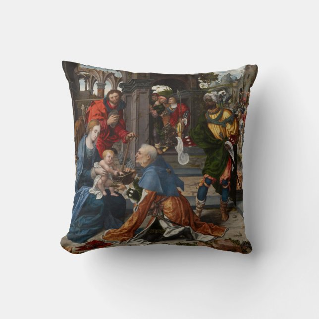 The Adoration of the Magi Cushion (Front)