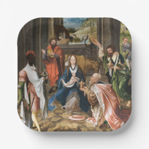 The Adoration of the Magi- jesus Holiday   Paper Plate