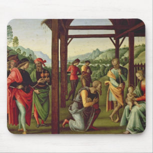 The Adoration of the Magi (oil on panel) (see also Mouse Pad