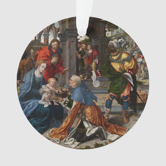 The Adoration of the Magi Ornament (Front)