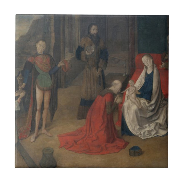 The Adoration of the Magi Tile (Front)