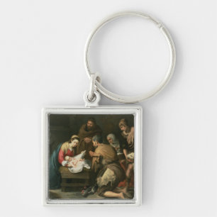 The Adoration of the Shepherds, c.1650 Key Ring