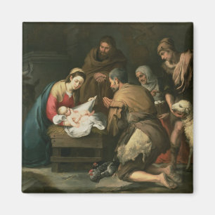 The Adoration of the Shepherds, c.1650 Magnet