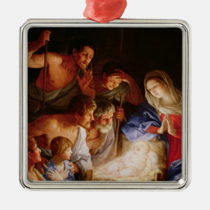 The Adoration of the Shepherds Metal Tree Decoration