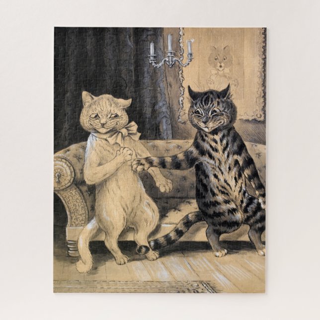 The Advance by Louis Wain Jigsaw Puzzle (Vertical)