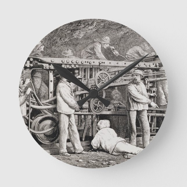 The Advanced Gallery on the French Side of the Mon Round Clock (Front)