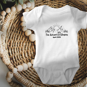 The Adventure Begins Baby Bodysuit
