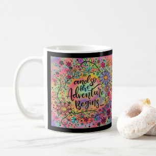 The Adventure Begins Coffee Mug