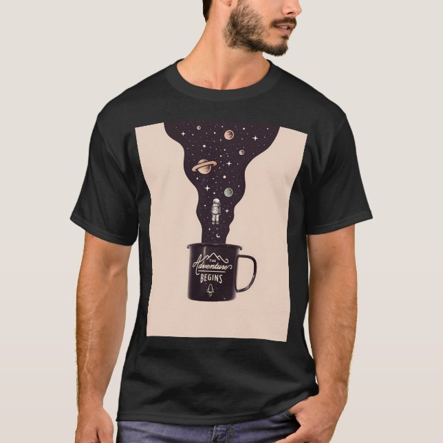 The Adventure Begins T-Shirt (Front)