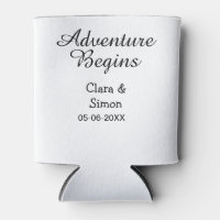 The adventure begins wedding couple name datsimple