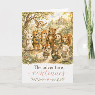 The Adventure Continues Encouragement Card