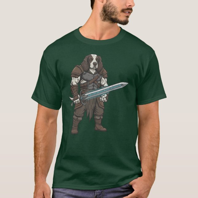 The adventure - English Springer Spaniel gladiator T-Shirt (Front)