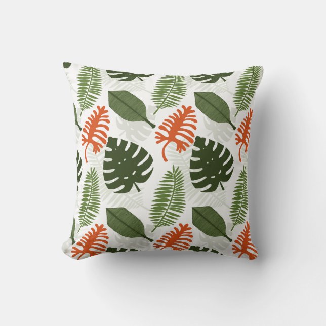 The Adventure in the Tropical Jungle Cushion (Front)