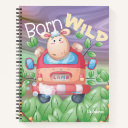 The Adventure Notebook Cute Lamb Name