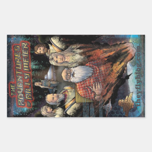 The Adventures of Billy Meier Rectangular Sticker