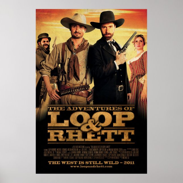 "The Adventures of Loop & Rhett" One Sheet Poster (Front)