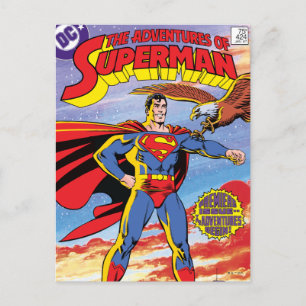 The Adventures of Superman #424 Postcard