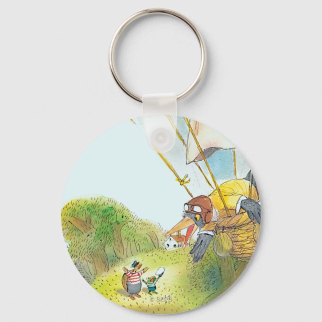 The Adventures of Ted, Ed and Caroll Key Ring (Front)