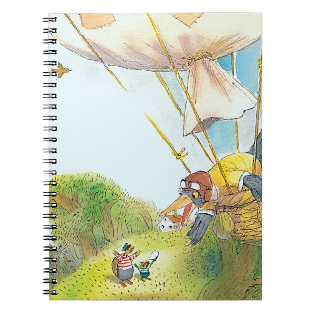 The Adventures of Ted, Ed and Caroll Spiral Notebook (Front)