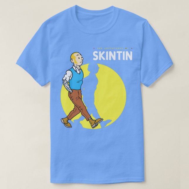 The Adventures Of Tiny Skinhead T-Shirt (Design Front)