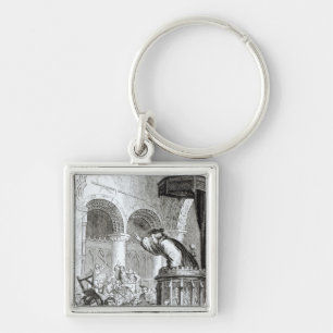 The Affray in the High Church, Edinburgh Key Ring