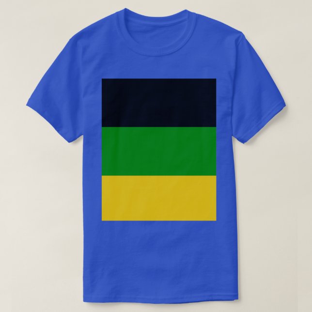 The African National Congress ANC Flag Graphic T-Shirt (Design Front)