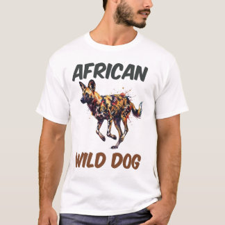 The African Wild Dog Emblem T-Shirt