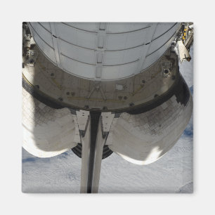 The aft portion of the Space Shuttle Endeavour 2 Magnet
