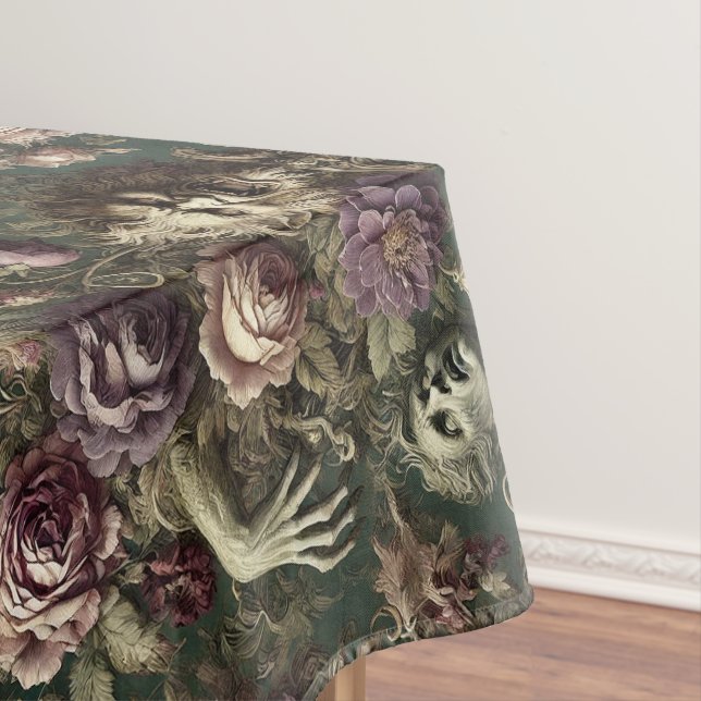 The After Hours Reliquary – Gothic Large Pattern Tablecloth (In Situ)