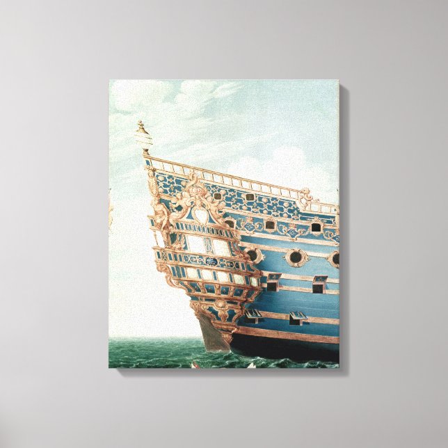 The Aftercastle of 'Le Soleil Royal' Canvas Print (Front)