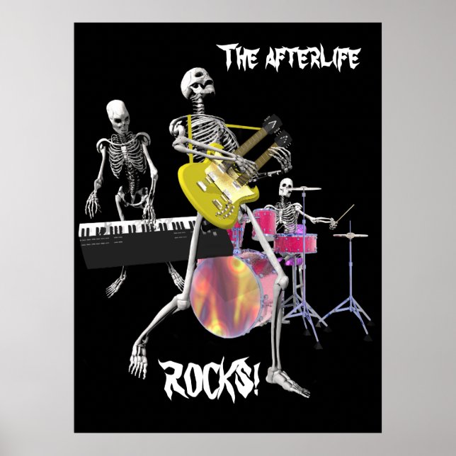 The afterlife ROCKS! Poster (Front)
