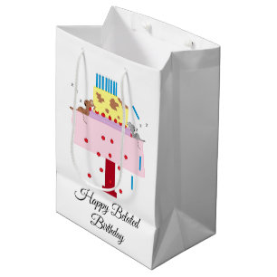 The Afternoon Nap- Belated Birthday Medium Gift Ba Bag