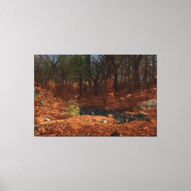 The Afternoon of the Year Canvas Print (Front)