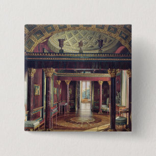 The Agate Room in the Catherine Palace 15 Cm Square Badge